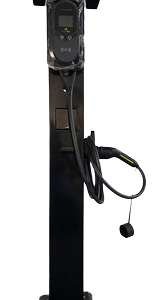 Static steel pole legs